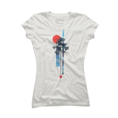 Junior's Design By Humans Abstract Nature By airiestudio T-Shirt