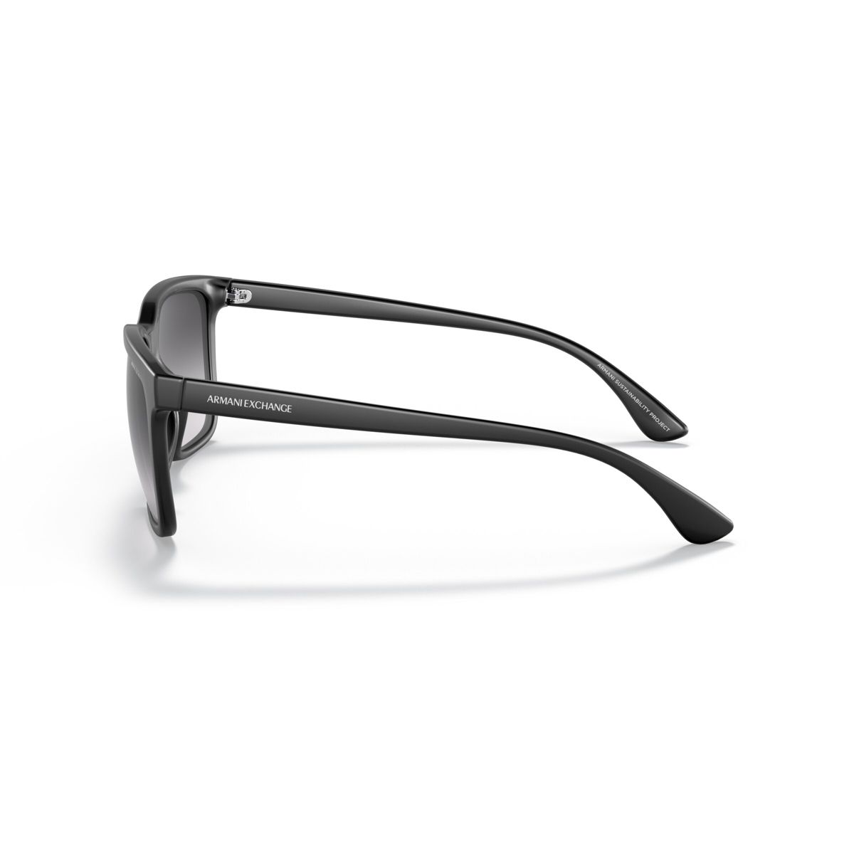 Armani Exchange AX4112SU 55mm Male Rectangle Sunglasses - thumbnail 3