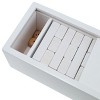 WE Games White Wooden Blocks Stacking Tower Game with White Wooden Box, 12 in. - 2 of 4