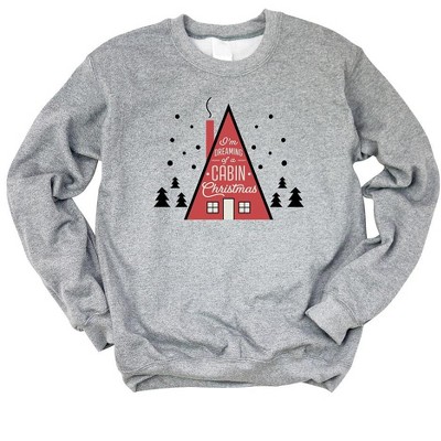 Simply Sage Market Women's Graphic Sweatshirt Cabin Christmas