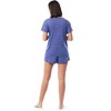 Fruit of the Loom Women's Breathable Pajama Short Sleeve T-shirt and Short Set, Sizes S-4X - 3 of 4
