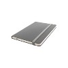 JAM Paper Professional Notebooks 5.8" x 8.3" Wide Ruled 70 Sheets Gray/Silver (340528858) - 2 of 3