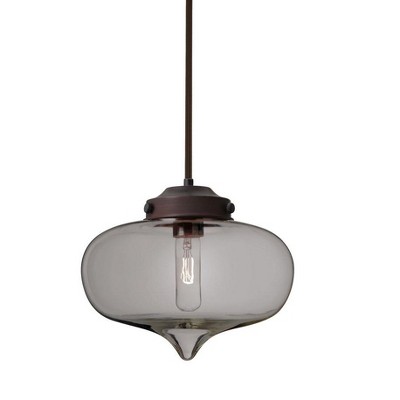 Besa Lighting Mira 1 - Light Pendant in  Bronze