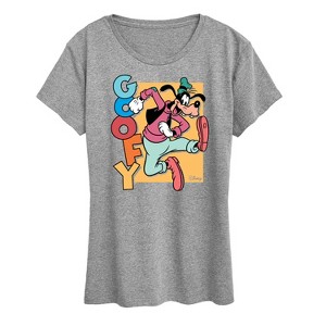 Women's - Disney - Goofy Short Sleeve Graphic T-Shirt - 1 of 4