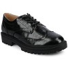 Journee Women's Claudiya Medium and Wide Width Oxford - 2 of 4