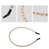 Unique Bargains Women's Rhinestone Hair Hoop Headband 0.24 Inch Wide 1 Pc - 4 of 4