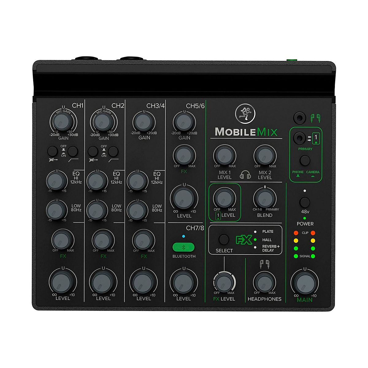Mackie MobileMix 8-Channel USB-Powerable Mixer With Thump GO Speaker and e 835 Microphone - thumbnail 2