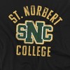 Men's St. Norbert College Official St. Norbert Green Knights Logo Adult T-Shirt - 2 of 4