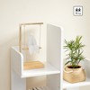 VASAGLE Bookcase Tree-Shaped Bookshelf with 8 Storage Shelves - 3 of 4