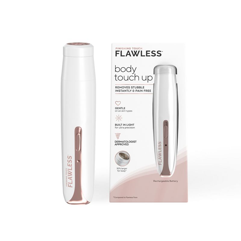 Finishing Touch Flawless Body Touch Up Electric Razor for Women, 4 of 11