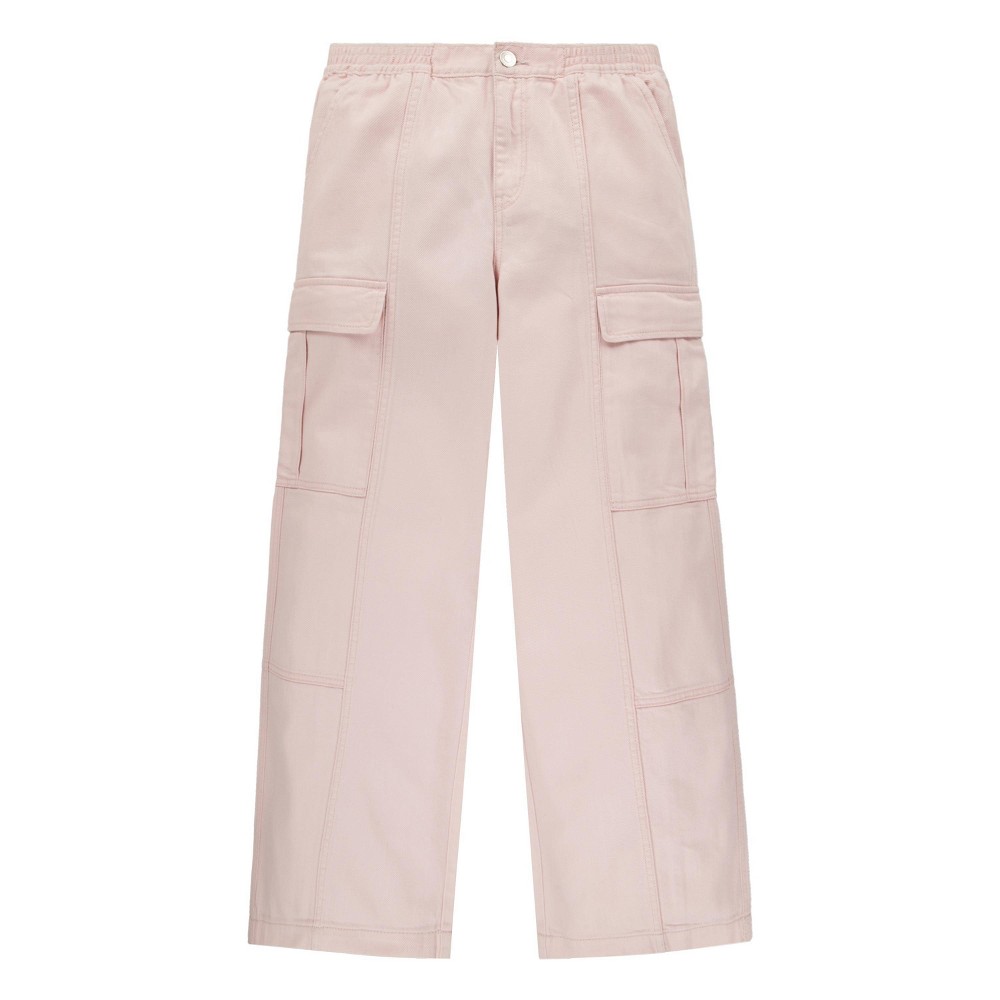 Levi Girl Baggy Wide Leg Cargo Twill Pant