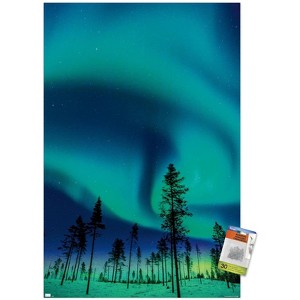 Trends International Aurora Borealis Unframed Wall Poster Prints - 1 of 4