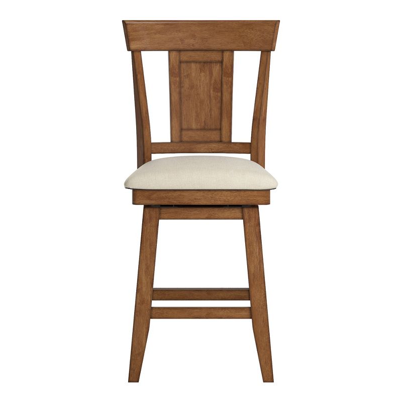 24" South Hill Panel Back Swivel Counter Height Chair - Inspire Q, 5 of 13
