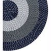 Country Stripe Collection 100% Polypropylene Reversible Indoor Area Utility Rug - Better Trends - 2 of 4