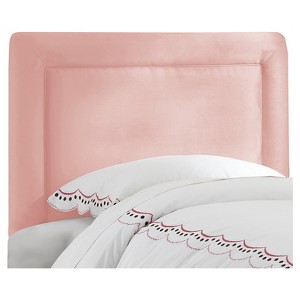 Twin Kids Border Headboard Light Pink - Pillowfort