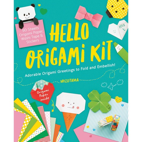 Hello Origami Kit - by Mizutama (Paperback)
