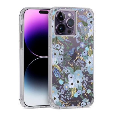 Rifle Paper Co Apple iPhone 14 Pro Max Garden Party Blue w/MagSafe