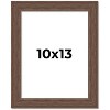 PosterPalooza | 10x13 Wide Barnwood Picture Frame, UV Acrylic, 6 Finishes - Grey, Brown, White, and Black - 2 of 4