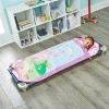 EVERYDAY KIDS Princess Toddler Cot Nap Mat for Home, Daycare, Preschool ; Easy to Roll Sleeping Mat with Elastic Straps, Pillow and Blanket - 3 of 4
