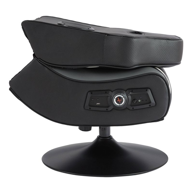 Nebula Pedestal Gaming Chair with 2.1 Bluetooth Audio - X Rocker, 3 of 12