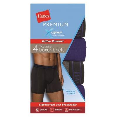 hanes x temp active cool boxers