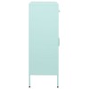 VidaXL Storage Cabinet Mint 31.5"x13.8"x40" Steel - 4 of 4