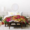 Deny Designs April Lane Art Block Yellow Monogram E Microfiber Printed Pillow Sham - 4 of 4
