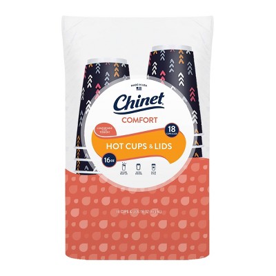 Chinet 10 Ounce Sturdy Plastic Disposable Cups - Qty. 99