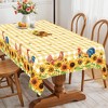 Farmhouse Tablecloth Vintage Style Chicken Cat Table Cover Farmhouse Animal Decor Tablecloth for Kitchen Dining Party - 2 of 4