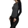 Women's Skinny Rib Crew Pullover - LABEL+thread - 3 of 4
