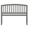 AFI Furnishings Richmond Queen Headboard with Turbo Charger in Grey - 2 of 3