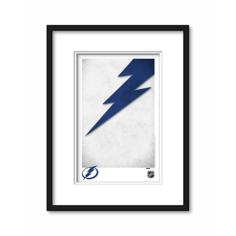 NHL Tampa Bay Lightning Logo Art Poster Print, 4 of 5