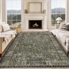 Area Rugs for Living Room Vintage Boho Floral Print Area Rug Washable Traditional Indoor Carpet for Bedroom Kitchen Dining - 2 of 4