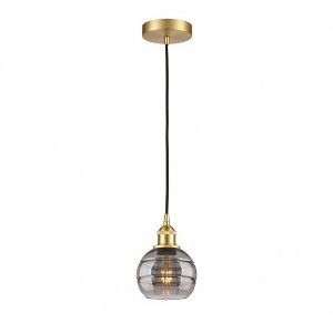 Rochester - 1 Light Cord Hung Mini Pendant In Industrial Style-7.88 Inches Tall and 5.88 Inches Wide - 1 of 1