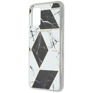 MyBat Fusion Series Case for Samsung Galaxy A02s - Electroplated Black Marbling - 1 of 1