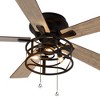 Airsurfer 52" 5 - Blade Standard Ceiling Fan with Pull Chain - 3 of 4