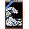 Trends International Tobe Fonseca - Kanagawa Cat Wave Framed Wall Poster Prints - 3 of 4