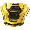 Ferrari LaFerrari Aperta Giallo Tristrato Yellow Limited Edition 1/18 Diecast Model Car by BBR - 3 of 4