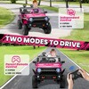 JOYRACER 24V 4WD 4-Wheeler Ride-On Truck Toys, 2-Seater Kids Electric Car w/ Remote, 7AH Battery, Spring Suspension, Bluetooth, Gift for Boys & Girls - 4 of 4