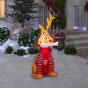 Gemmy Christmas Inflatable Max in Sweater, 4 ft Tall, Multi - 2 of 4