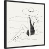 Amanti Art Bathing Beauties II Neutral by Anne Tavoletti Framed Canvas Wall Art - 3 of 4