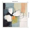 Amanti Art Floral Abstraction Serenity I by Irena Orlov Framed Canvas Wall Art - 4 of 4
