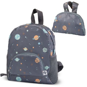 Tiny Twinkle Toddler Lightweight Backpack with Waterproof Closure and Easy Fold-Up Pouch - 1 of 4