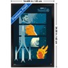 Trends International Marvel Fantastic Four: First Steps (2025) - Illustration Framed Wall Poster Prints - 3 of 4