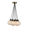 Artcraft Lighting Gem 7 - Light Pendant in  Black/Brushed Brass - 2 of 4