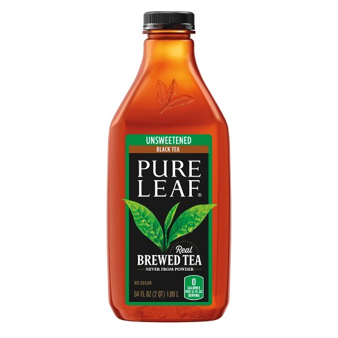 Pure Leaf Unsweetened Iced Tea - 64 Fl Oz Bottle : Target