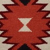 18"x18" Southwestern Striped Square Throw Pillow - Rizzy Home - image 2 of 2