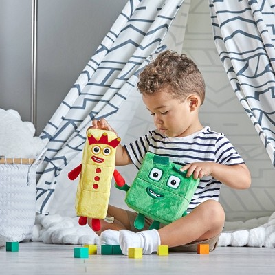 Numberblocks Three and Four Plush Playful Pals Set
