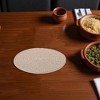 Unique Bargains Trivet Round Rope Woven Mat Cotton Non-woven Fabric 8.66"x8.66"x0.31" - 2 of 3
