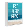 Stupell Industries Eat Sleep Beach Painting, 24" x 24" - 3 of 4